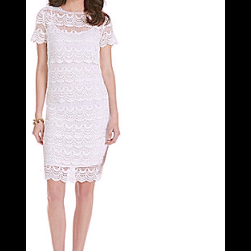 Michael Kors Crochet scallop summer dress